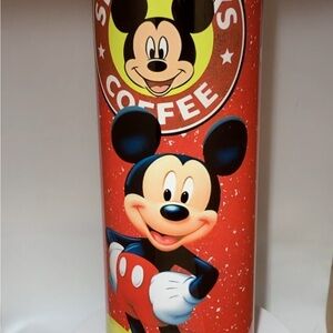 Disney Red and Black Mickey Mouse Drinkware